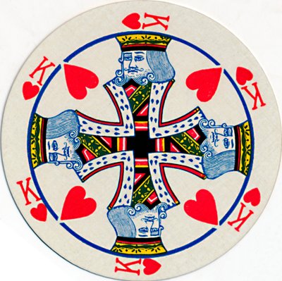 Król kier, ok. 1929 autorstwa Unbekannt