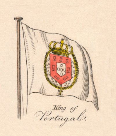 Król Portugalii, 1838 autorstwa Unbekannt