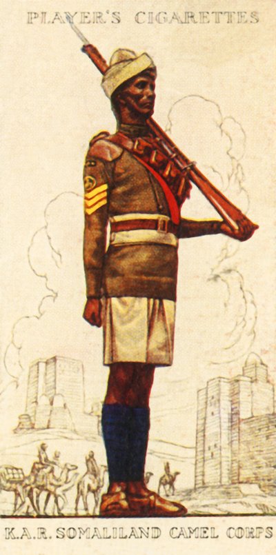 Kings African Rifles: Somaliland Camel Corps, 1936. autorstwa Unbekannt
