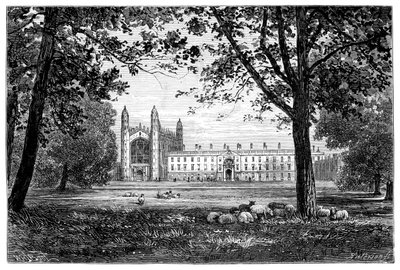 Kings College, Cambridge, 1900 autorstwa Unbekannt