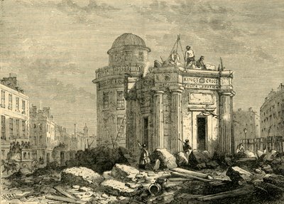 Kings Cross, ok. 1872 r. autorstwa Unbekannt