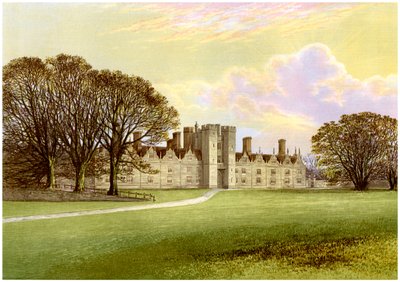 Knole, niedaleko Sevenoaks, Kent, dom Lorda Sackville, ok. 1880 autorstwa Unbekannt