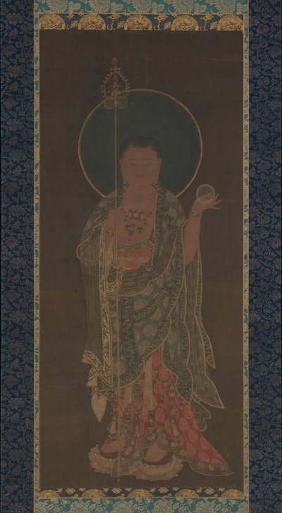 Kszitigarbha, pierwsza połowa XIV wieku. autorstwa Unbekannt