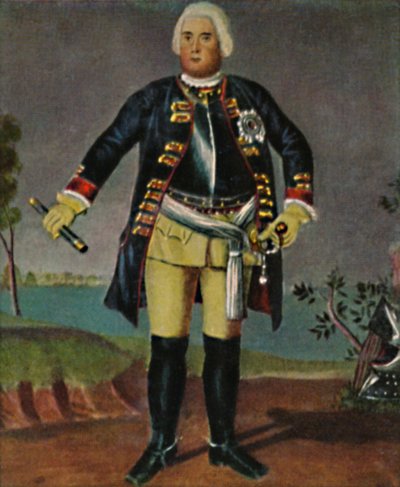 Król Fryderyk Wilhelm I. v. Prusy 1688-1740. - Grawer po obrazie Weidemanna, 1934. autorstwa Unbekannt