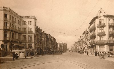 Avenue Lippens, ok. 1900. autorstwa Unbekannt