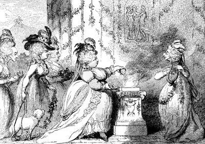 Piękne zgromadzenie, 1787 autorstwa Unbekannt