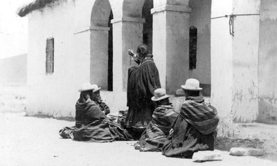 La Paz, Boliwia, ok. 1900 autorstwa Unbekannt