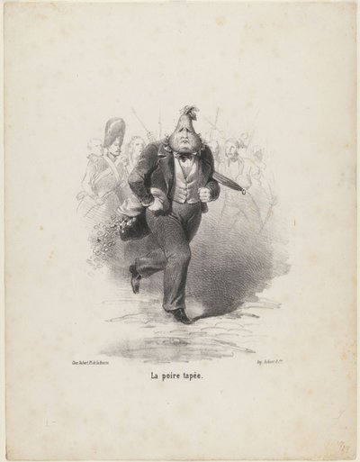 Gruszka stukana, ok. 1848 autorstwa Unbekannt