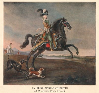 Królowa Maria Antonina, 1783. autorstwa Unbekannt
