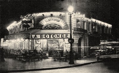 Rotunda, Boulevard du Montparnasse, ca. 1925. autorstwa Unbekannt