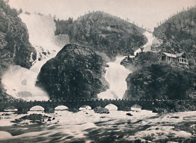 Laatefos, Hardanger, 1914. autorstwa Unbekannt