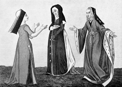 Kostium damski, początek XVI w., 1910 autorstwa Unbekannt