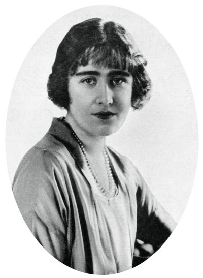 Lady Elżbieta Bowes-Lyon w 1923, 1937 autorstwa Unbekannt