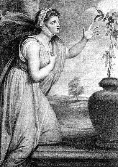 Lady Emma Hamilton, żona Sir Williama Hamiltona i kochanka Horatio Nelson autorstwa Unbekannt