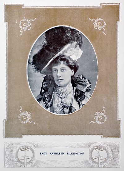 Lady Kathleen Pilkington, 1901 autorstwa Unbekannt
