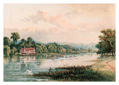 Jezioro w Virginia Water, 1880 autorstwa Unbekannt