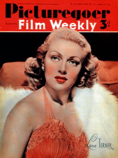 Lana Turner 1921-1995, amerykańska aktorka, 1941 autorstwa Unbekannt