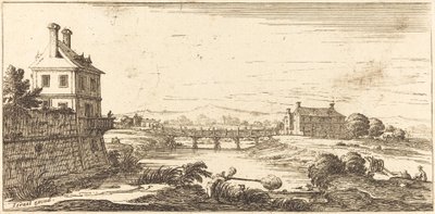 Krajobraz, 1635 lub później. autorstwa Unbekannt