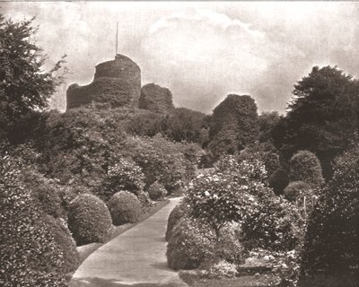 Zamek Launceston, Kornwalia, 1894. autorstwa Unbekannt