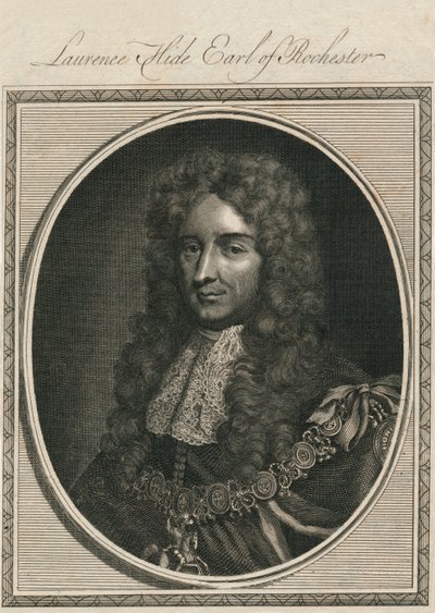 Laurence Hide hrabia Rochester, 1785. autorstwa Unbekannt