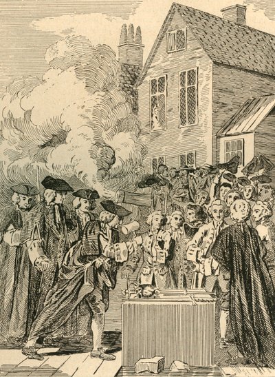 Układanie kamienia węgielnego pod most Blackfriars, 1760, 1897. autorstwa Unbekannt