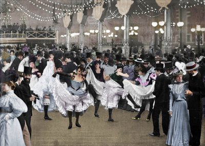 Bal Moulin Rouge, 1900 autorstwa Unbekannt