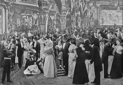 Kasyno w Paryżu, 1900 autorstwa Unbekannt