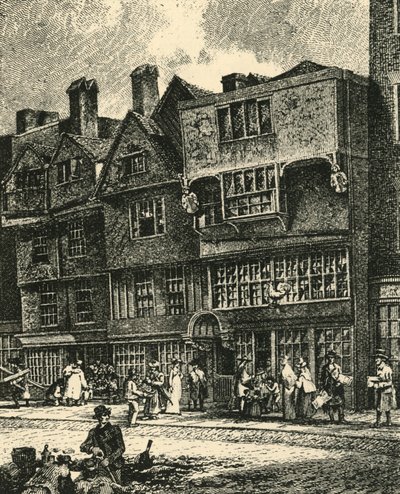 Ulica Leadenhall, XVIII wiek, 1925. autorstwa Unbekannt