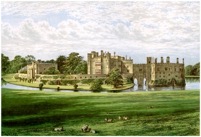 Zamek Leeds, Kent, dom rodziny Wykeham-Martin, ok. 1880 autorstwa Unbekannt