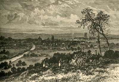 Leeds na początku XVIII wieku, 1898. autorstwa Unbekannt