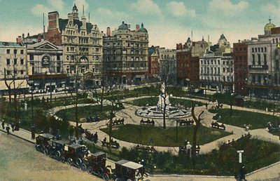 Leicester Square, Londyn, ok. 1900. autorstwa Unbekannt
