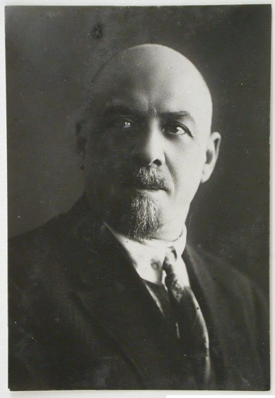 Leonid Aleksandrowicz Vesnin 1880-1933 autorstwa Unbekannt