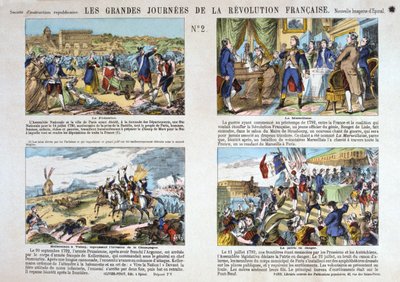 Wielkie Dni Rewolucji Francuskiej, Rewolucja 1789, Francja autorstwa Unbekannt