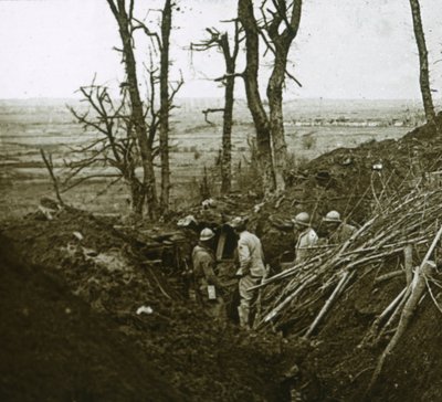 Les Eparges, północna Francja, 1915. autorstwa Unbekannt