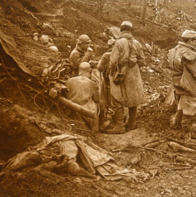 Les Eparges, północna Francja, 1915 autorstwa Unbekannt