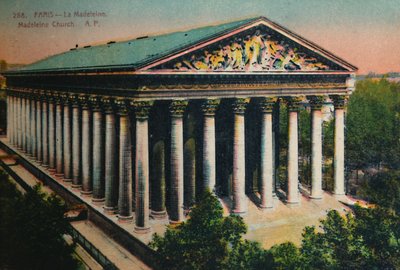 Kościół Madeleine, Paryż, ok. 1920 autorstwa Unbekannt