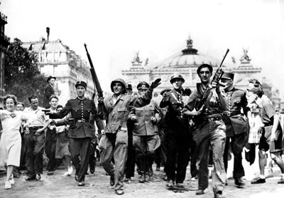 Wyzwolenie Paryża, 25 sierpnia 1944 autorstwa Unbekannt