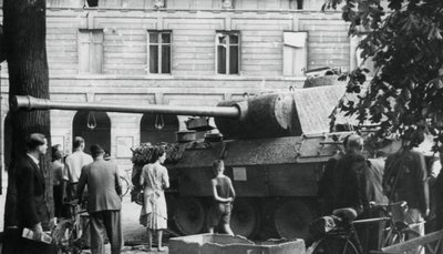 Wyzwolenie Paryża, sierpień 1944 autorstwa Unbekannt