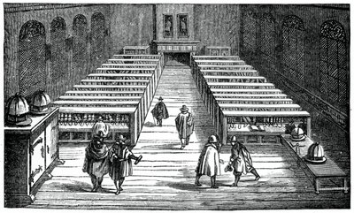 Biblioteka Uniwersytetu Leyden, Holandia, XVII wiek, 1870 autorstwa Unbekannt