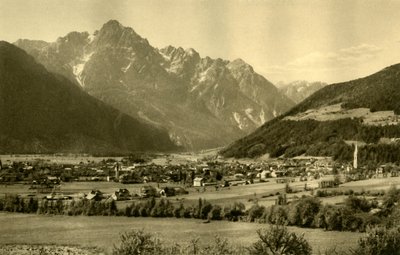 Lienz i Spitzkofel, Tyrol, Austria, c1935. autorstwa Unbekannt