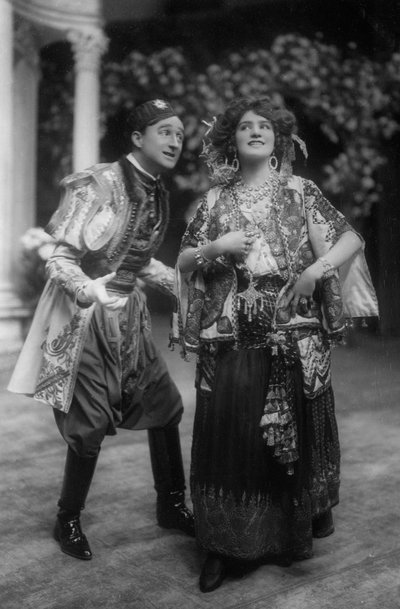 Lily Elsie i Joseph Coyne w Wesoła wdowa, c1907 autorstwa Unbekannt