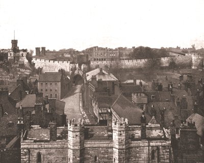 Zamek Lincoln, Lincolnshire, 1894. autorstwa Unbekannt