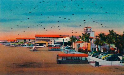 Lindbergh Field and Administration Building. San Diego, Kalifornia, ok. 1941 r. autorstwa Unbekannt