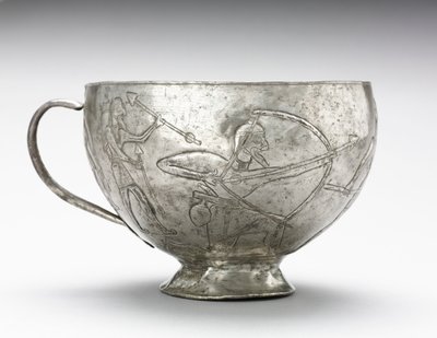 Puchar polowania na lwa, 1100-1000 p.n.e. autorstwa Unbekannt