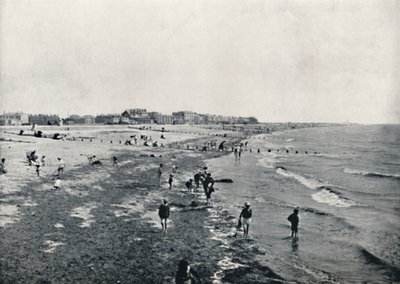 Littlehampton – Wiosłowanie przy niskiej wodzie, 1895 autorstwa Unbekannt