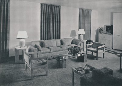 Salon w mieszkaniu Samuela A. Marksa, 1942 r. autorstwa Unbekannt