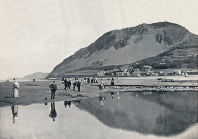 Llanfairechan - Wioska i Góra Penmaenmawr, 1895 autorstwa Unbekannt