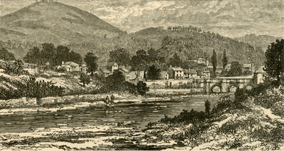 Most Llangollen, 1898. autorstwa Unbekannt