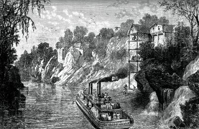 Ładowanie parowca do bawełny, c1880 autorstwa Unbekannt