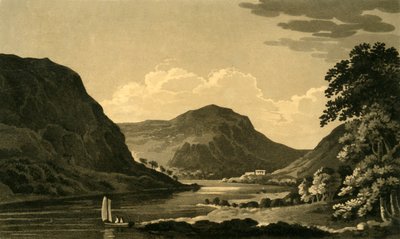 Loch-Lubnaig, East-End, 1802. autorstwa Unbekannt